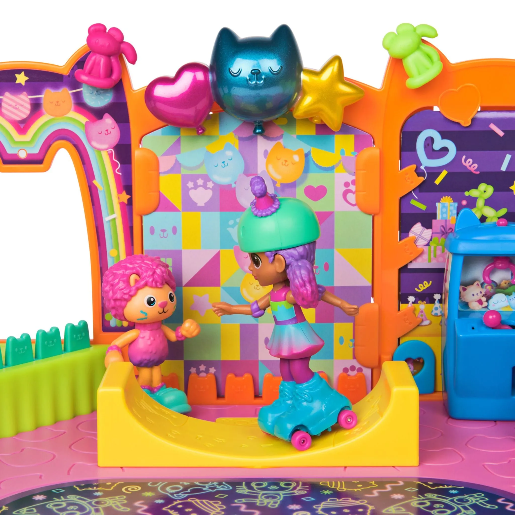 Gabby's Dollhouse Rooftop Roller Party Playset