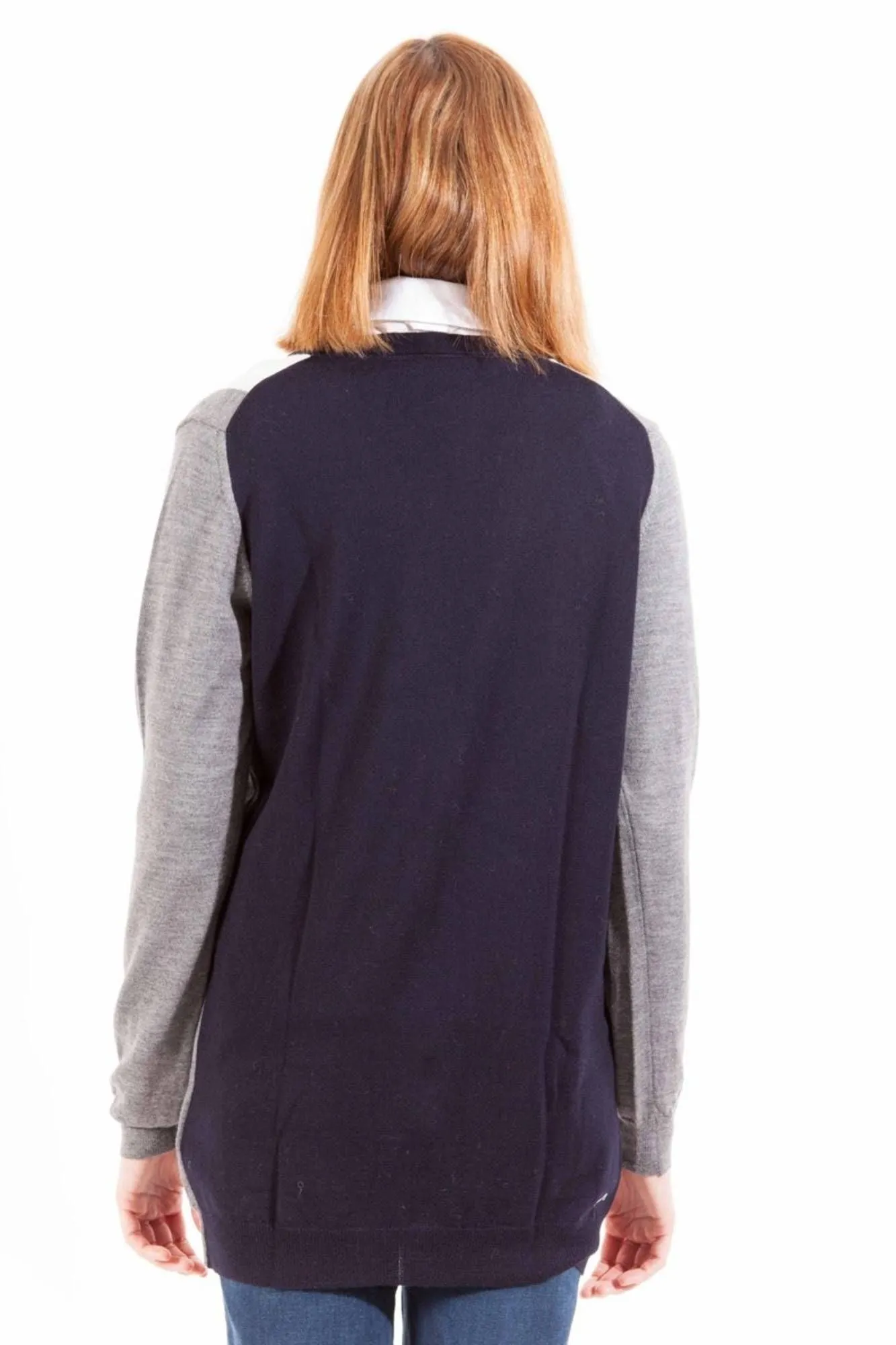 Gant Gray Wool Women Cardigan