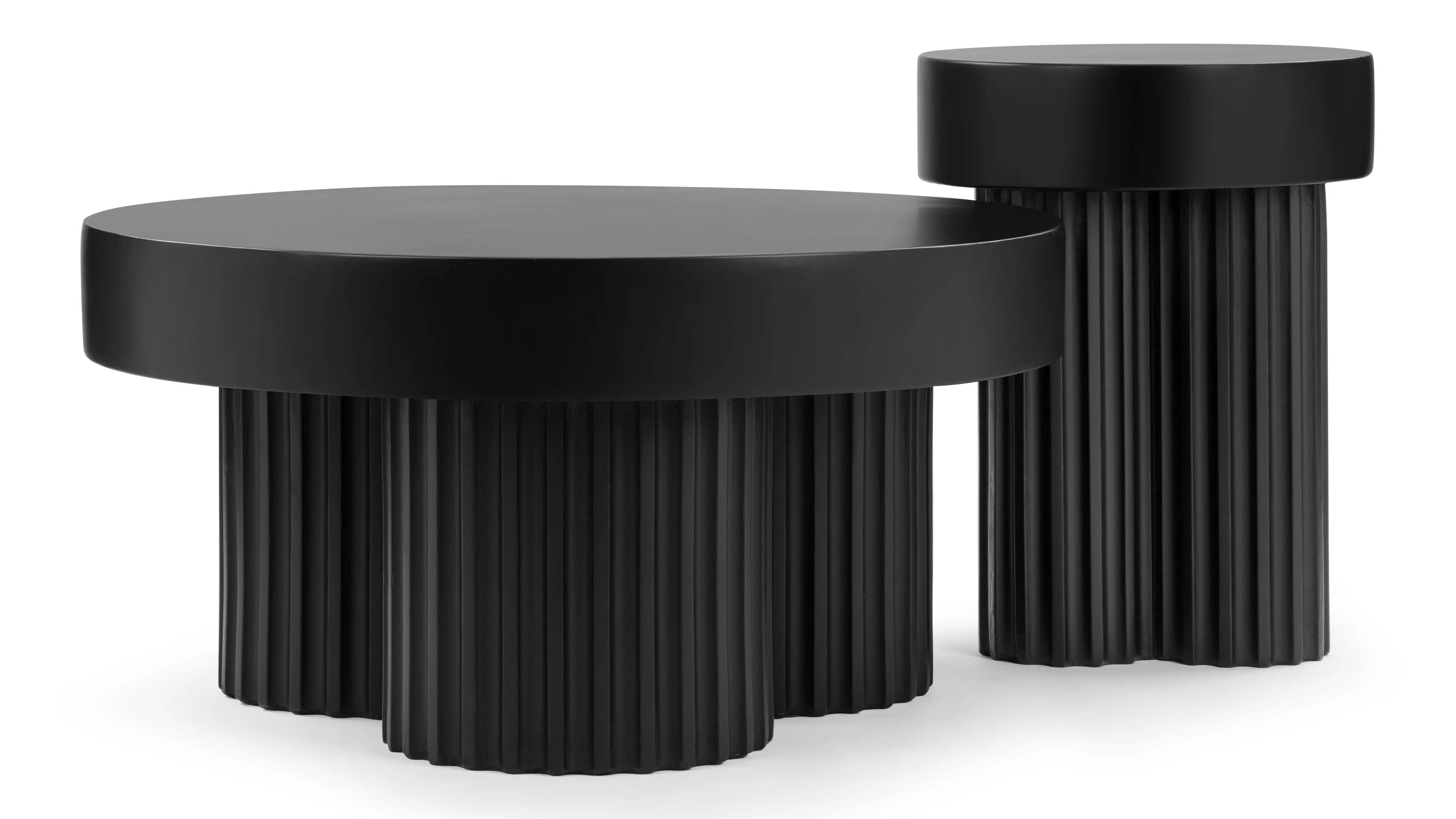 Gear - Gear Coffee Table, Black Concrete