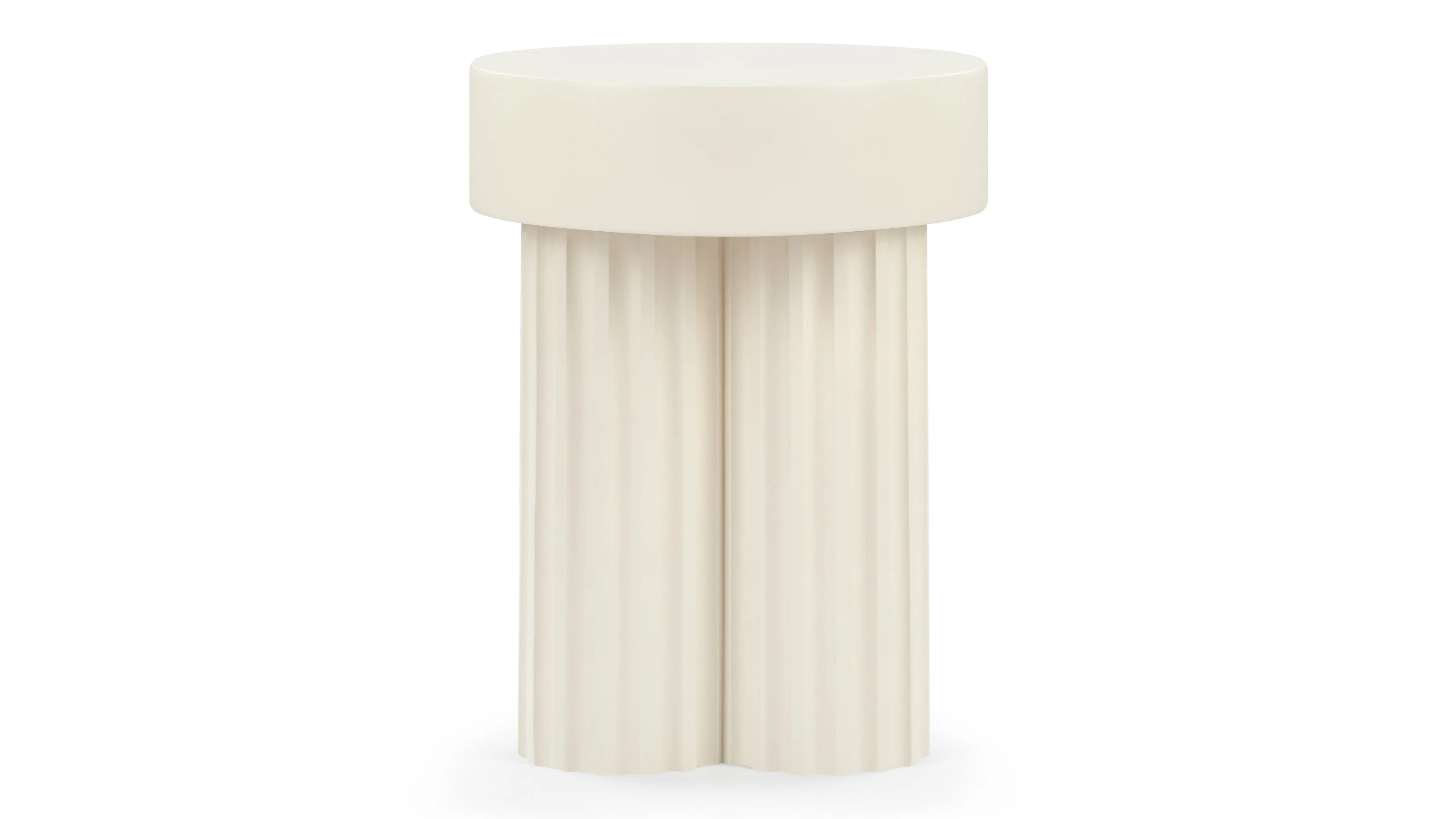 Gear - Gear Side Table, Alabaster Concrete