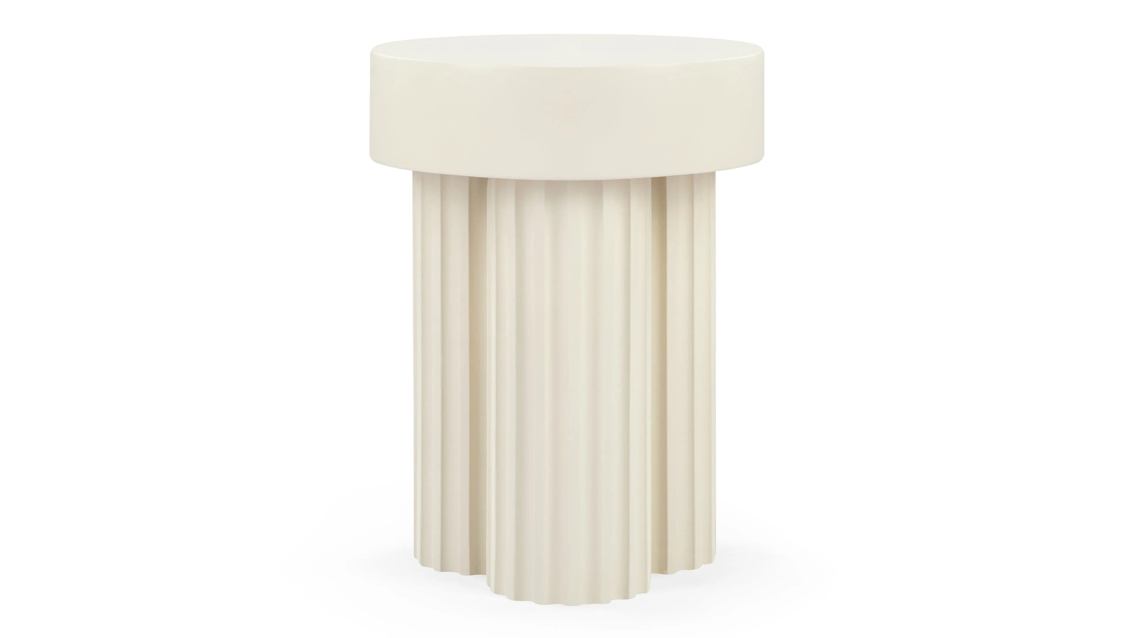 Gear - Gear Side Table, Alabaster Concrete