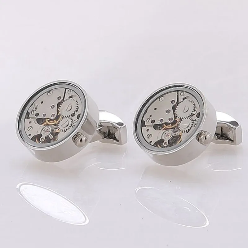 'Gear Me Out' Moveable Gear Cufflinks