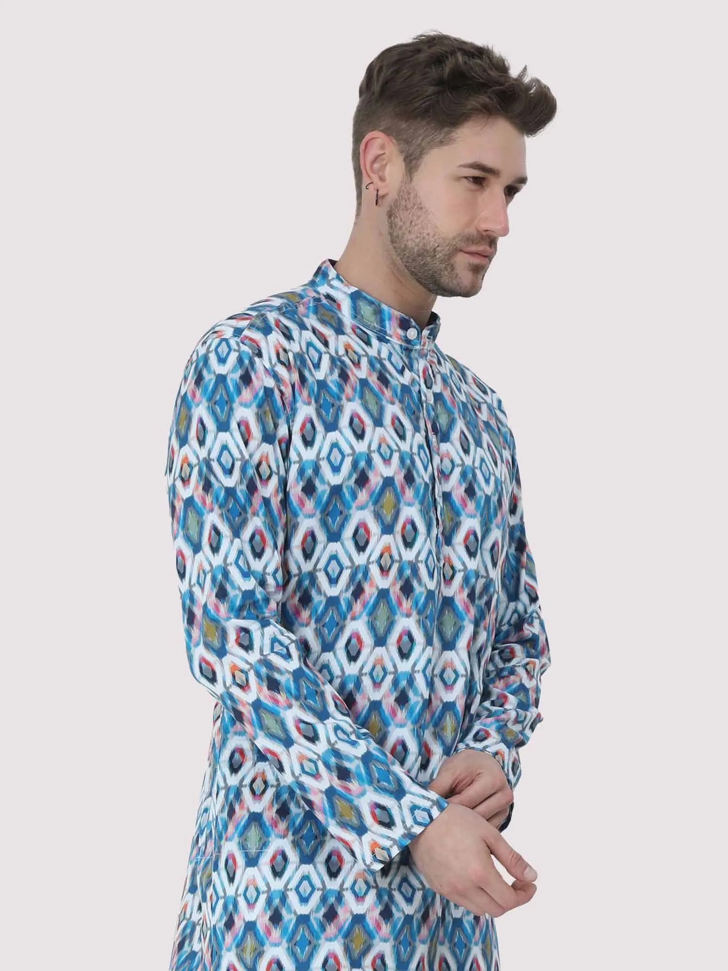 Geometric Printed Kurta