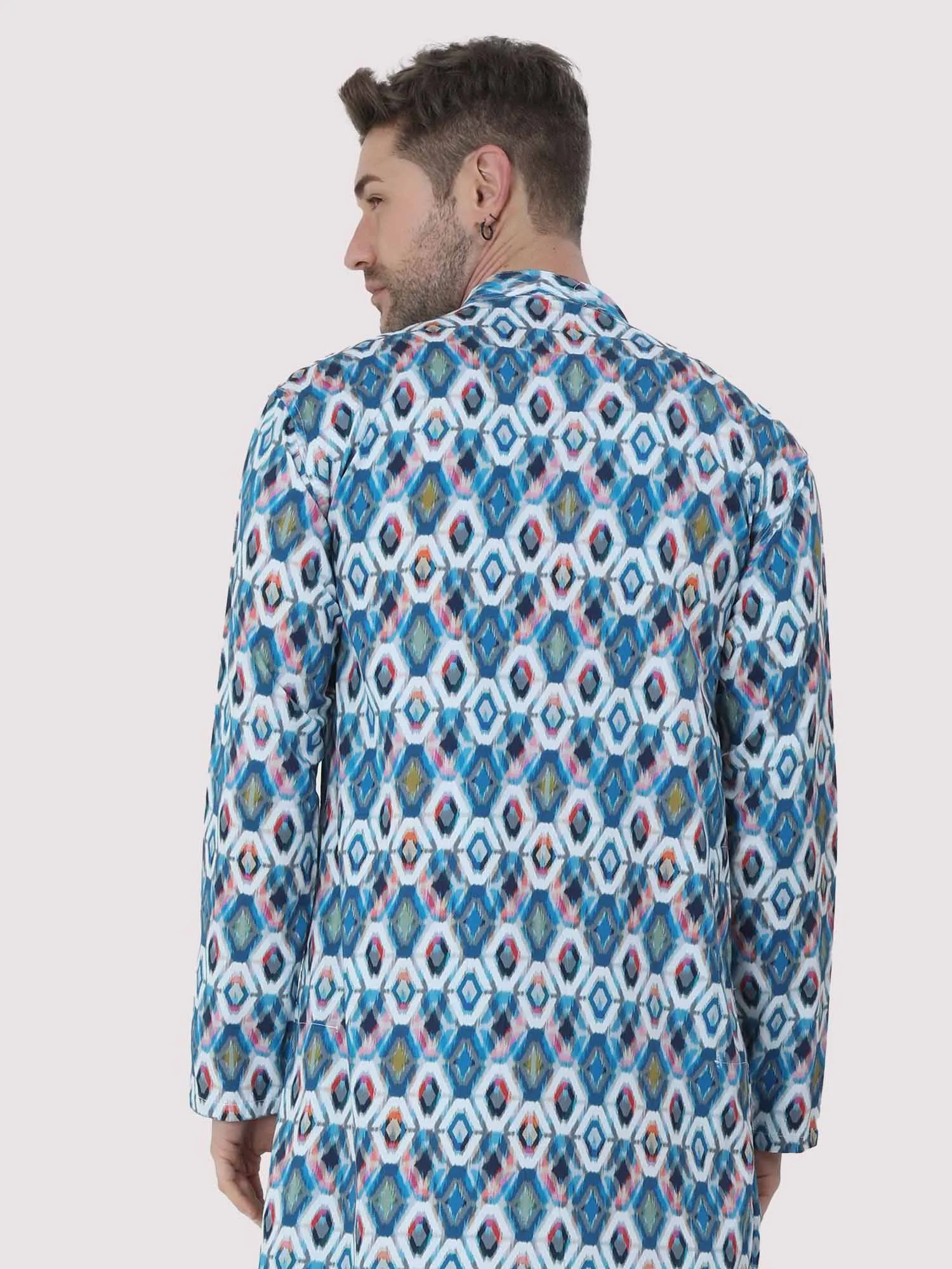 Geometric Printed Kurta