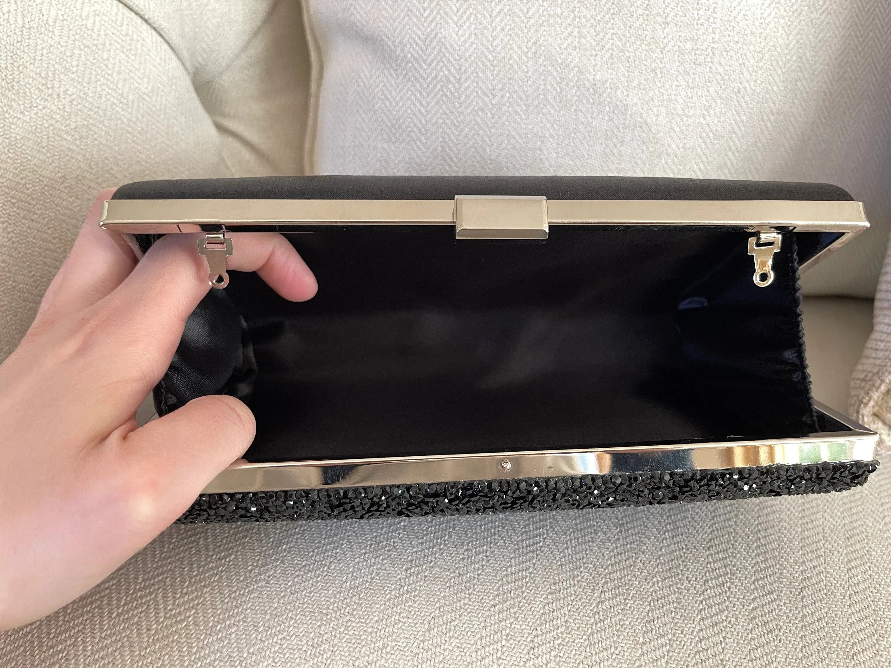 Gold Clutch Purse | Evening Bag & Silver Clutch | Black Clutch