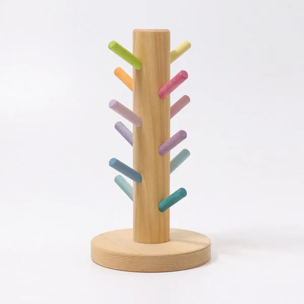 Grimm's Sorting Helper Building Rings - Pastel