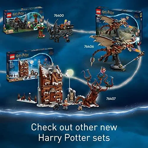 Harry Potter Hogwarts Carriage & Thestrals Set, Building Toy for Kids