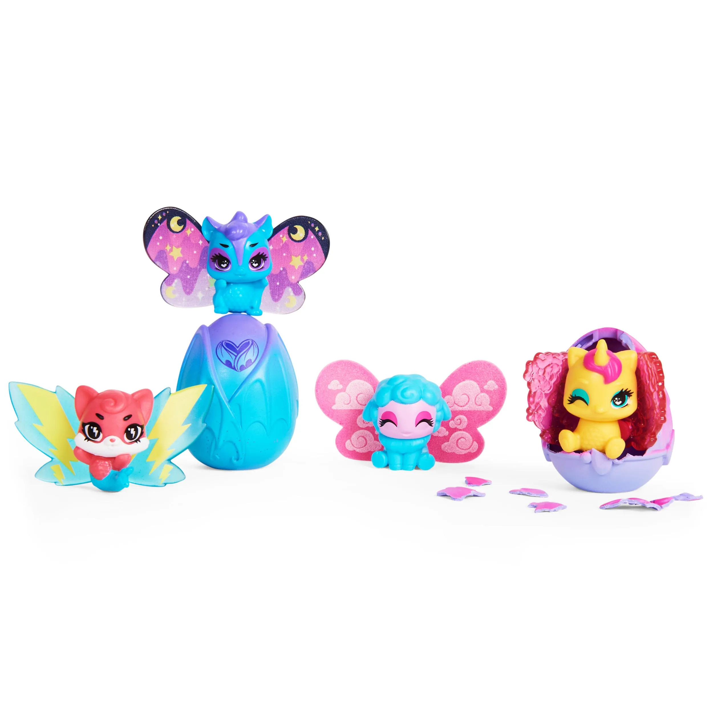 Hatchimals and 4 Mix and Match Wings (Styles May Vary)