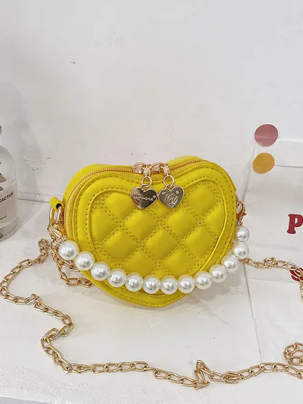 Heart of Pearl Crossbody Handbag