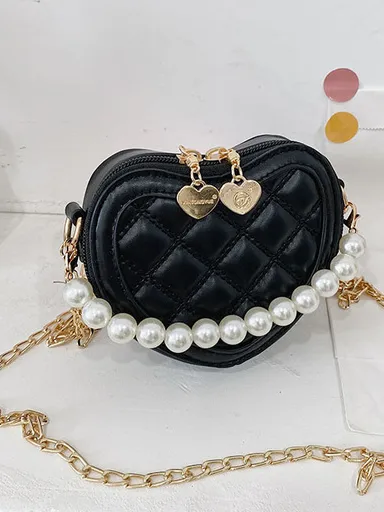 Heart of Pearl Crossbody Handbag