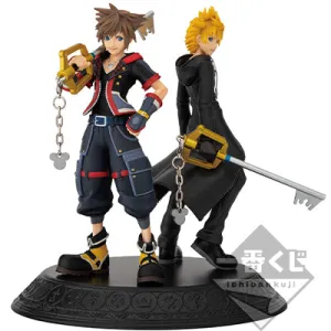 ICHIBAN KUJI KINGDOM HEARTS - SECOND MEMORY - A PRIZE - Sora & Roxas Statue