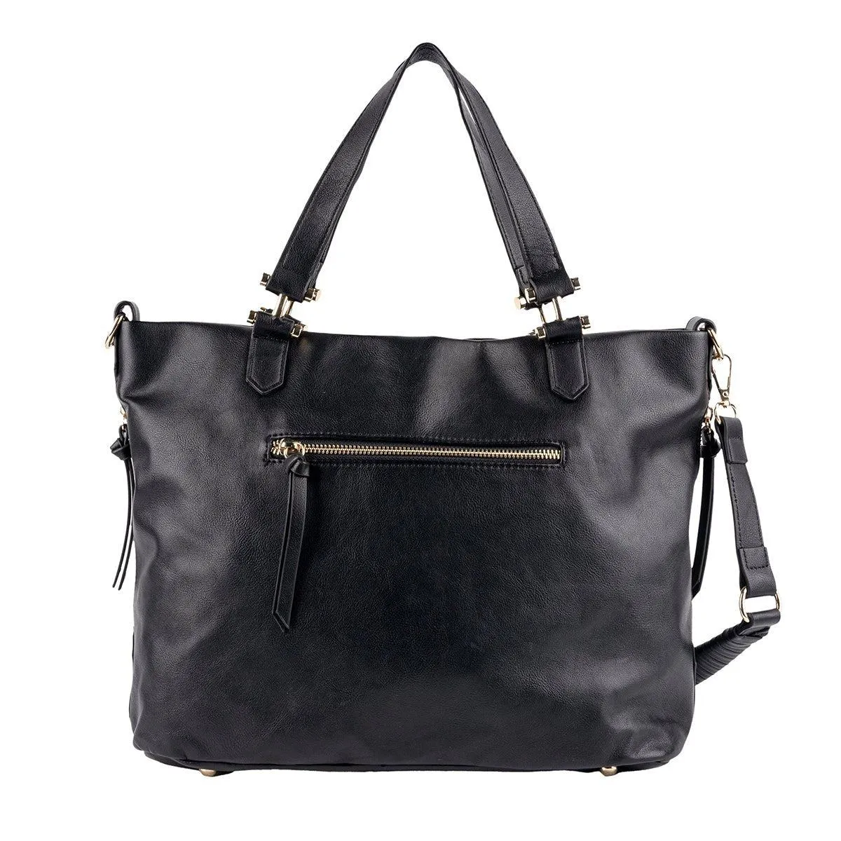 I.N.C International Concepts International Concepts Elliah Tote Bags Leather Black Colour For Women