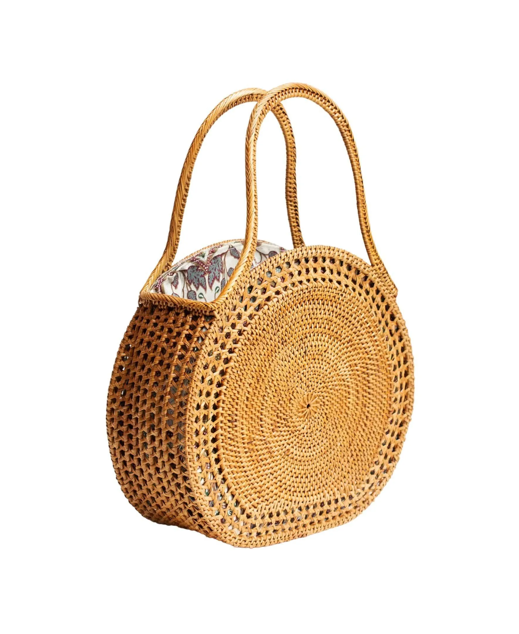 Jelavu Sydney Raffia Satchel Bag