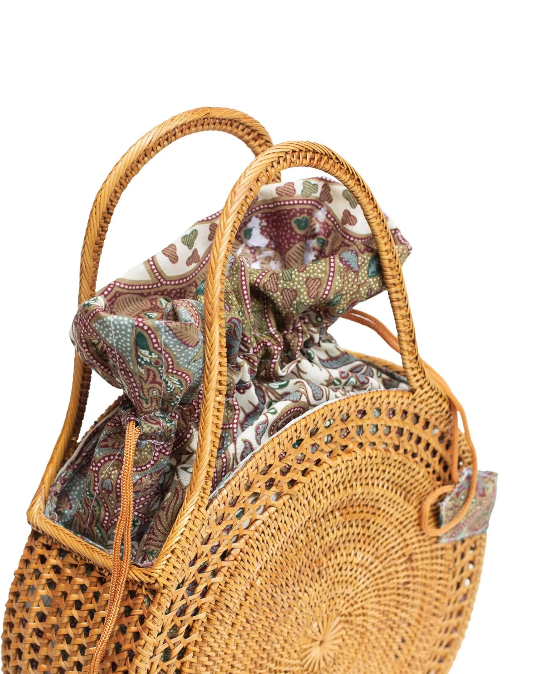 Jelavu Sydney Raffia Satchel Bag