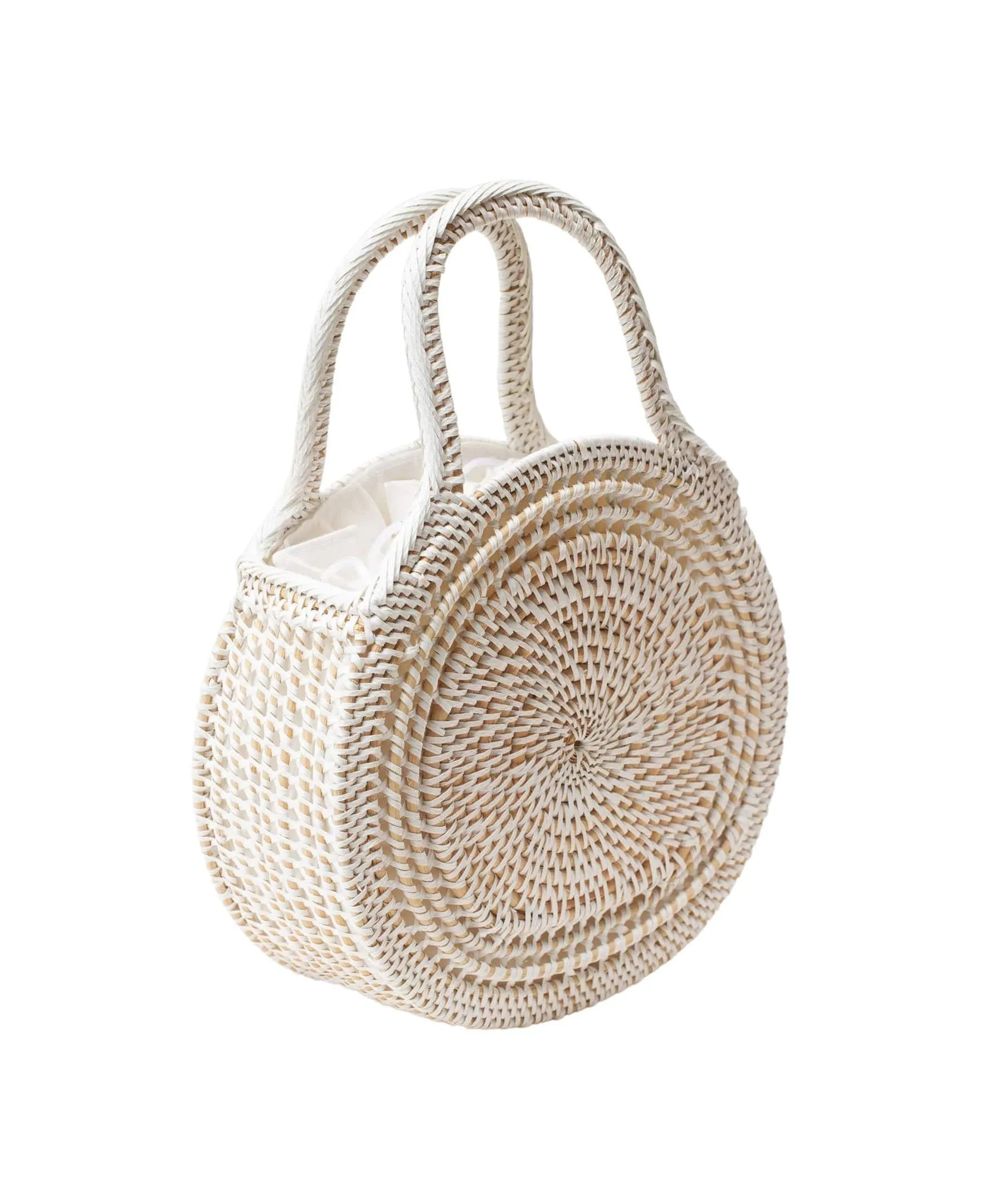 Jelavu Sydney Raffia Satchel Bag