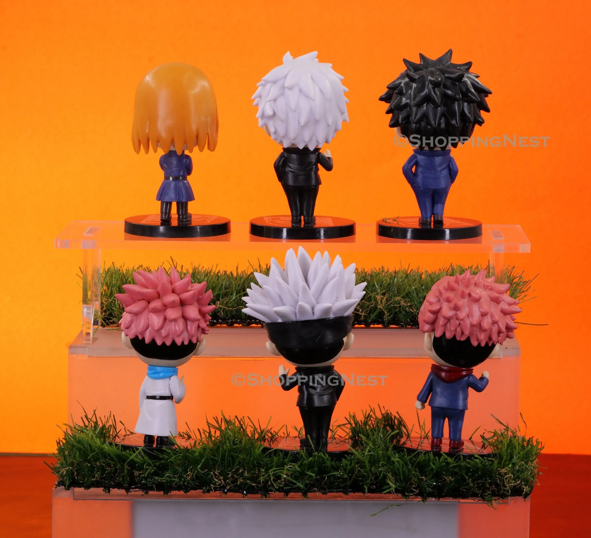 Jujutsu Kaisen Set Of 6 Action Figure ( SUKUNA ) | 10 Cms |