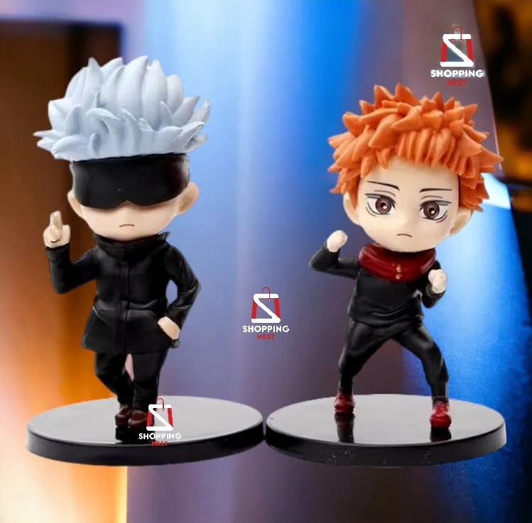 Jujutsu Kaisen Set Of 6 Action Figures | 8-10 | SET A