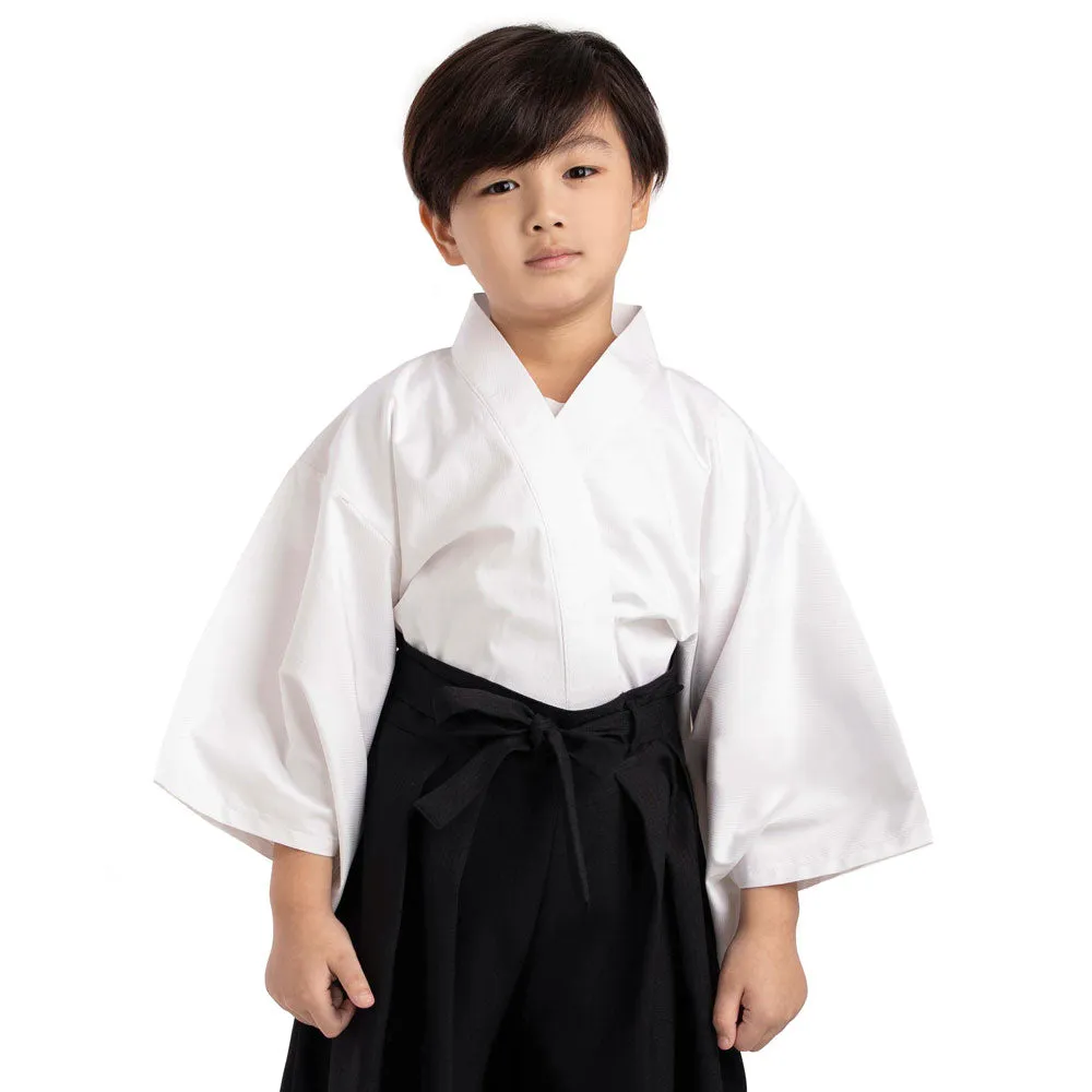 Kids Samurai Hakama Kimono Costume Ronin Warrior