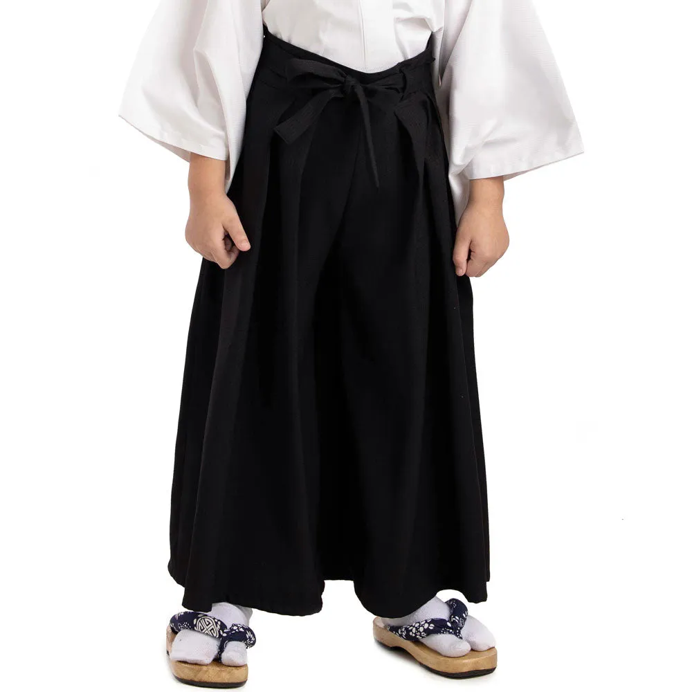 Kids Samurai Hakama Kimono Costume Ronin Warrior