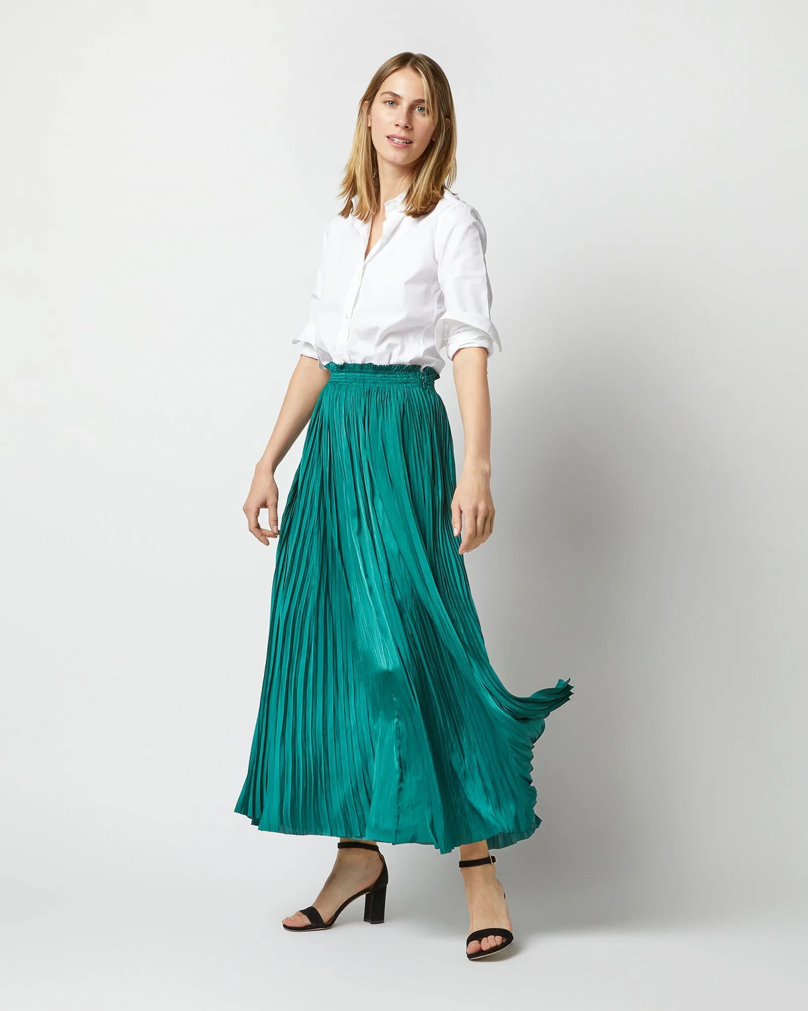 Krista Skirt in Jadeita