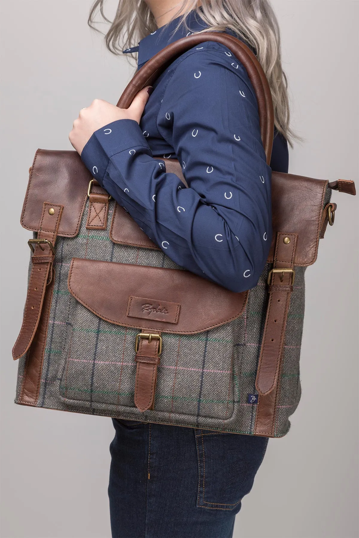 Ladies Tweed Satchel - Verity