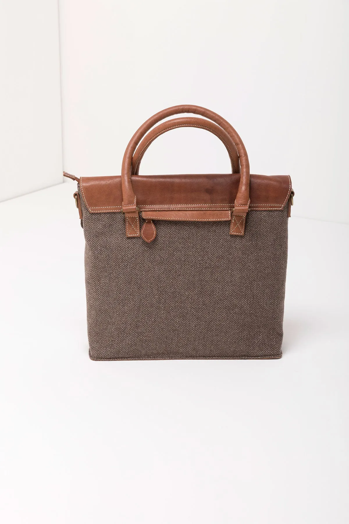 Ladies Tweed Satchel - Verity