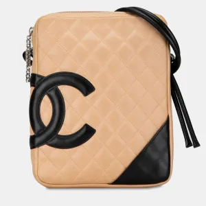 Lambskin Cambon Ligne Crossbody  Bag