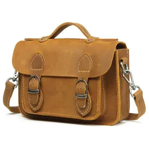 Leather luxury coffee designer Cross body Bags