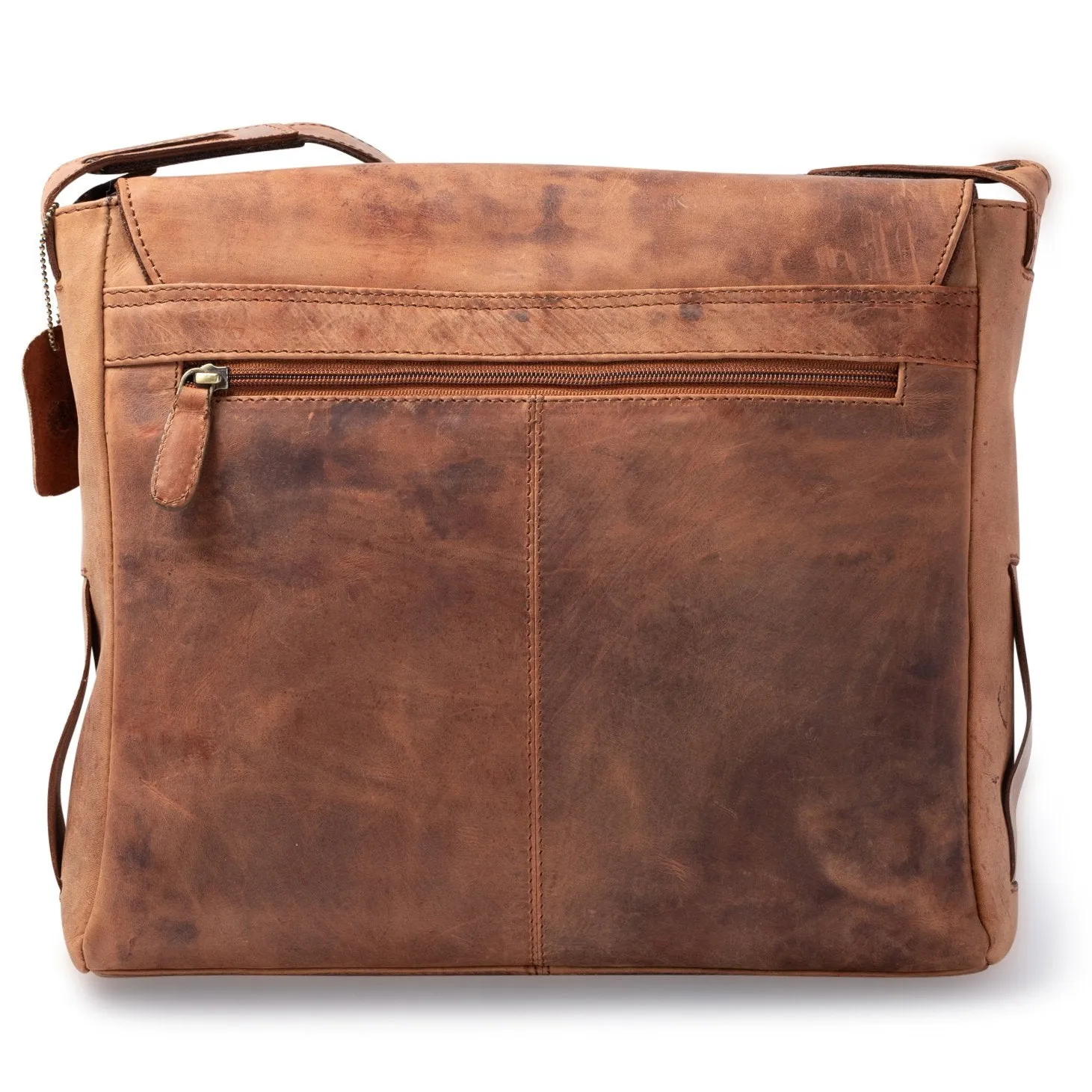 Leather Satchel - Branco