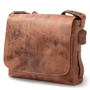 Leather Satchel - Branco