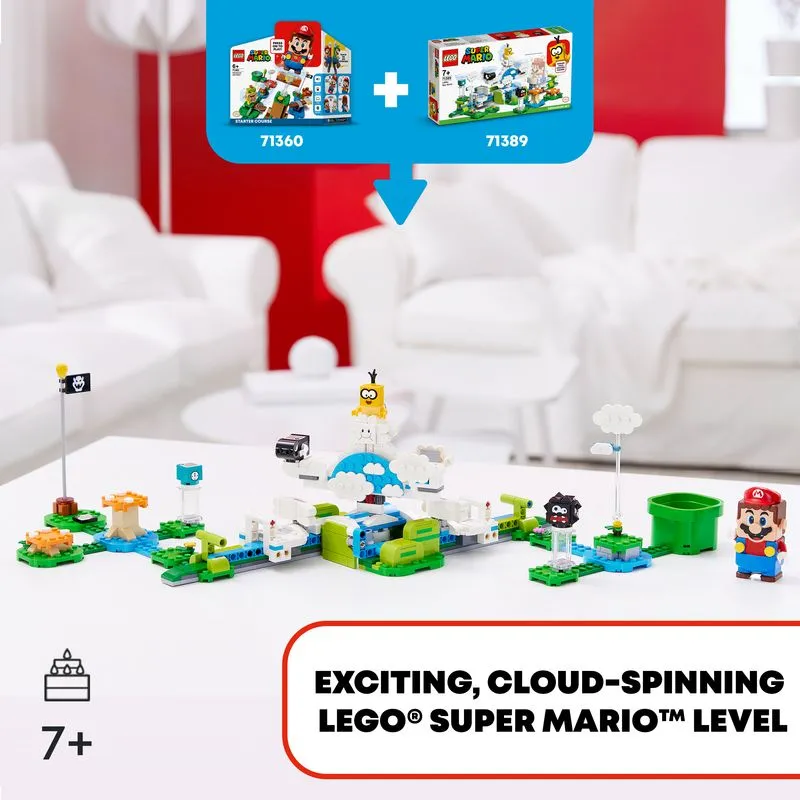 LEGO 71389 Super Mario Lakitu Sky World Expansion Set