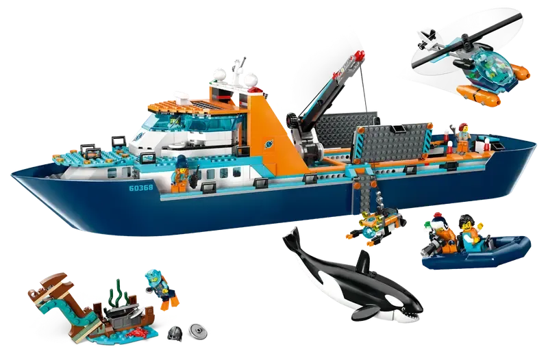 LEGO CITY - 60368 Arctic Explorer Ship