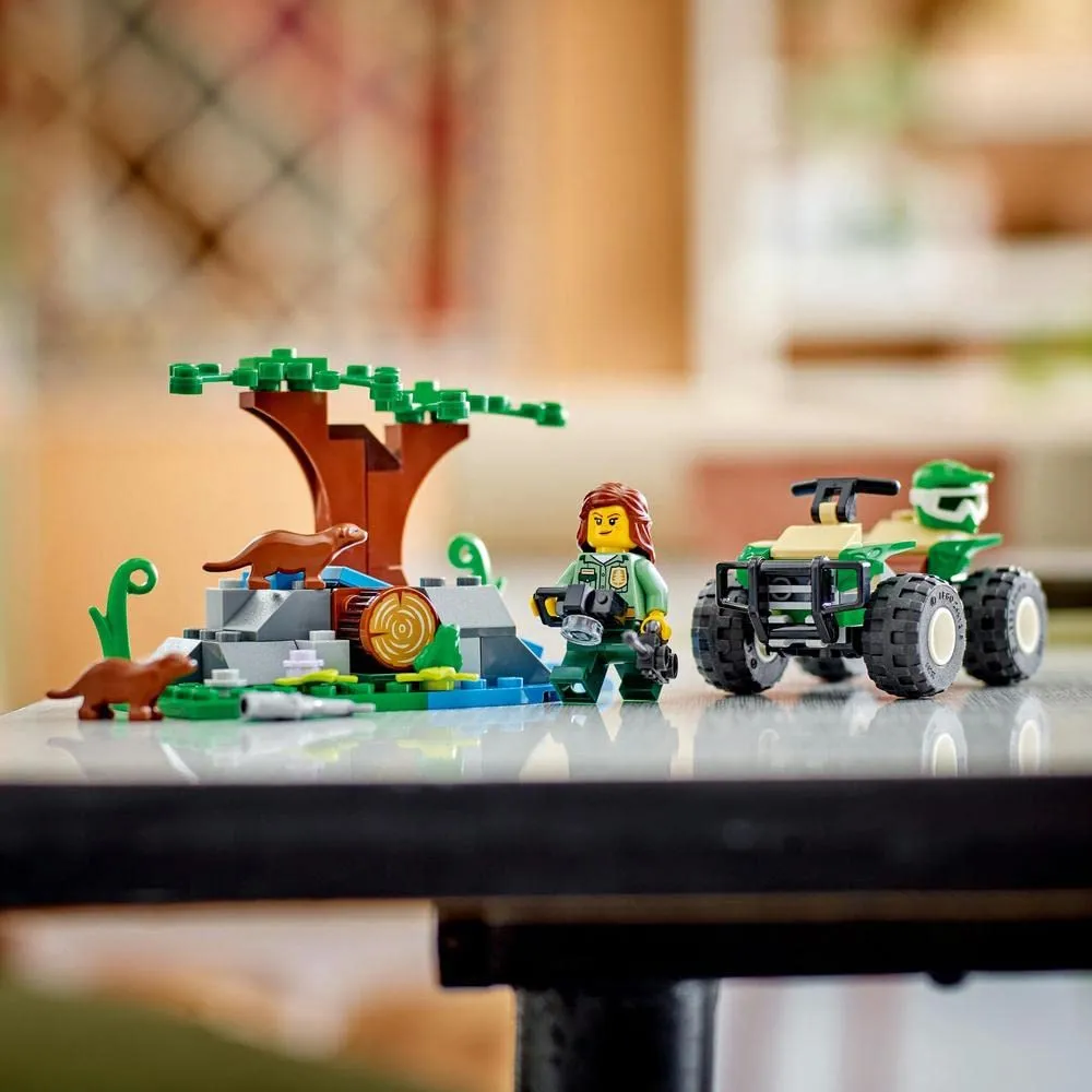 LEGO City ATV and Otter Habitat Building Kit for Ages 5 