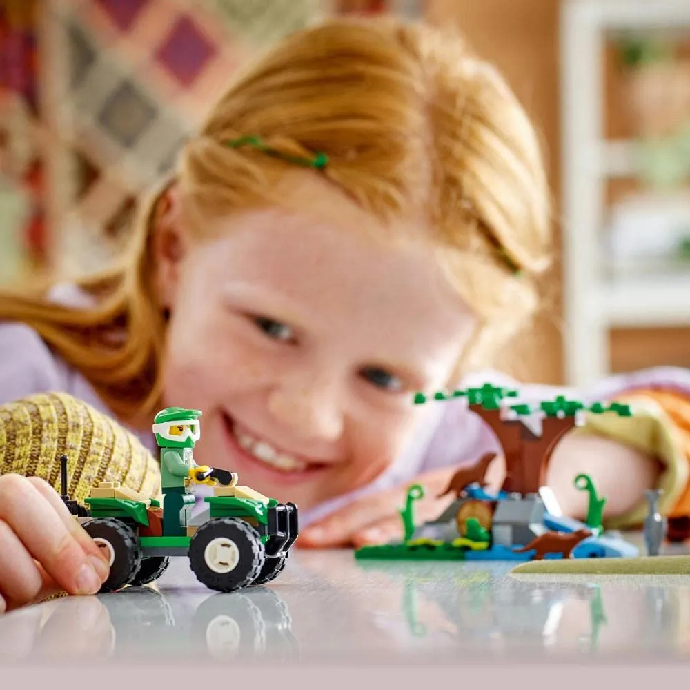 LEGO City ATV and Otter Habitat Building Kit for Ages 5 