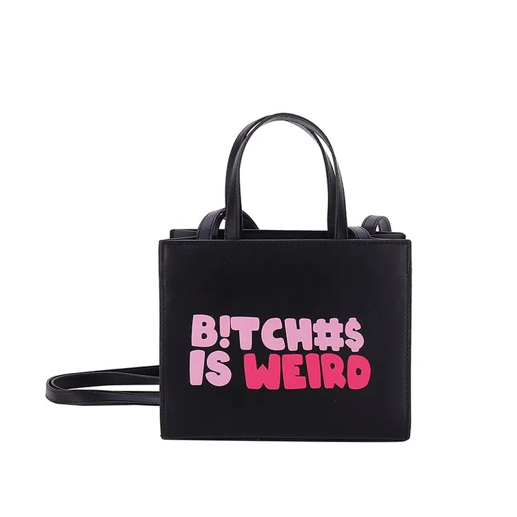 Letter Stylish Tote Bags