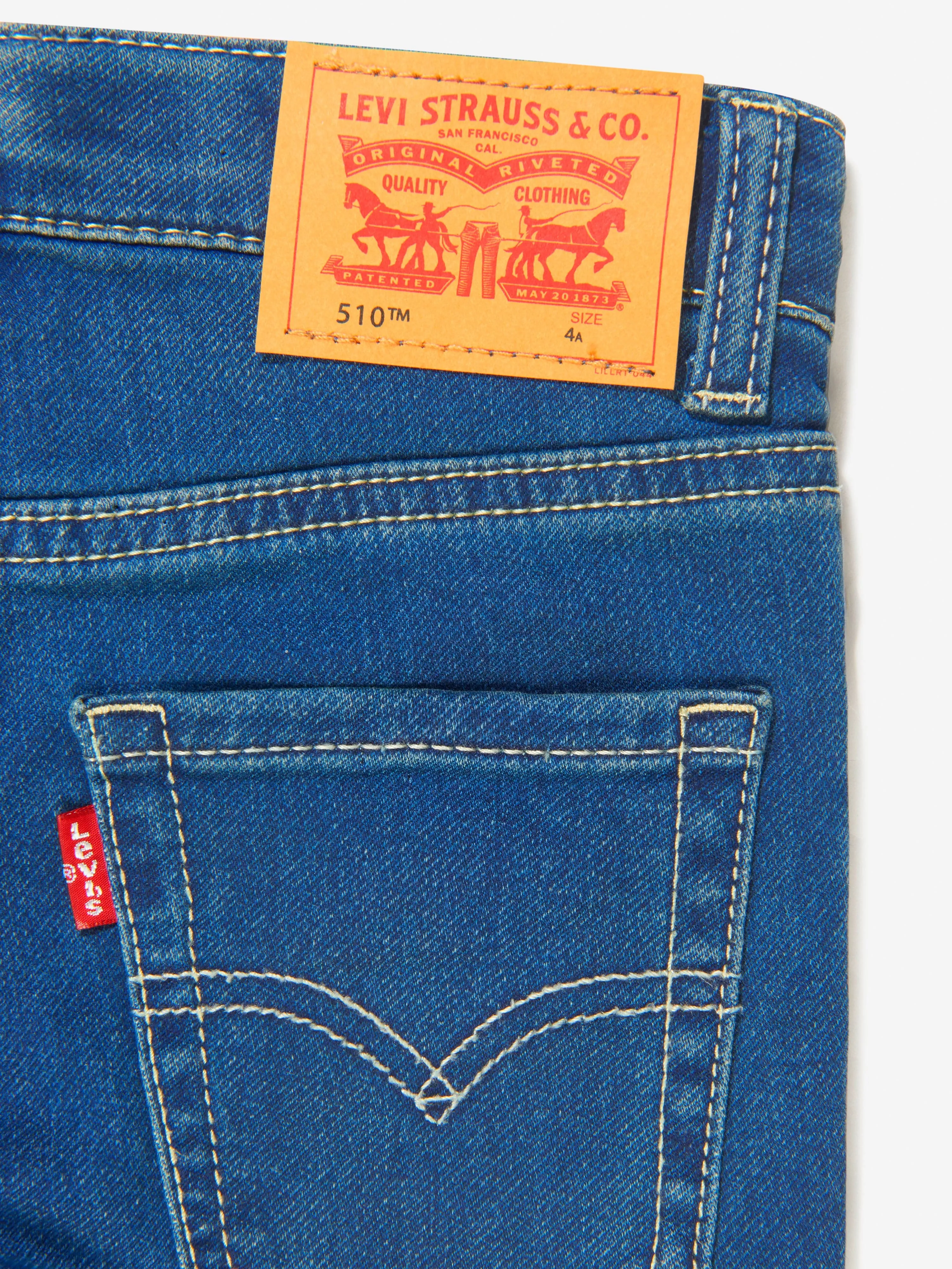 Levi's Wear Boys Skinny 510 Dobby Pull On Jeans