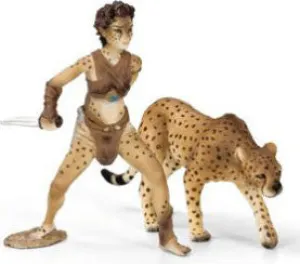 Liassa - The Cheetah Woman (2 Figures)