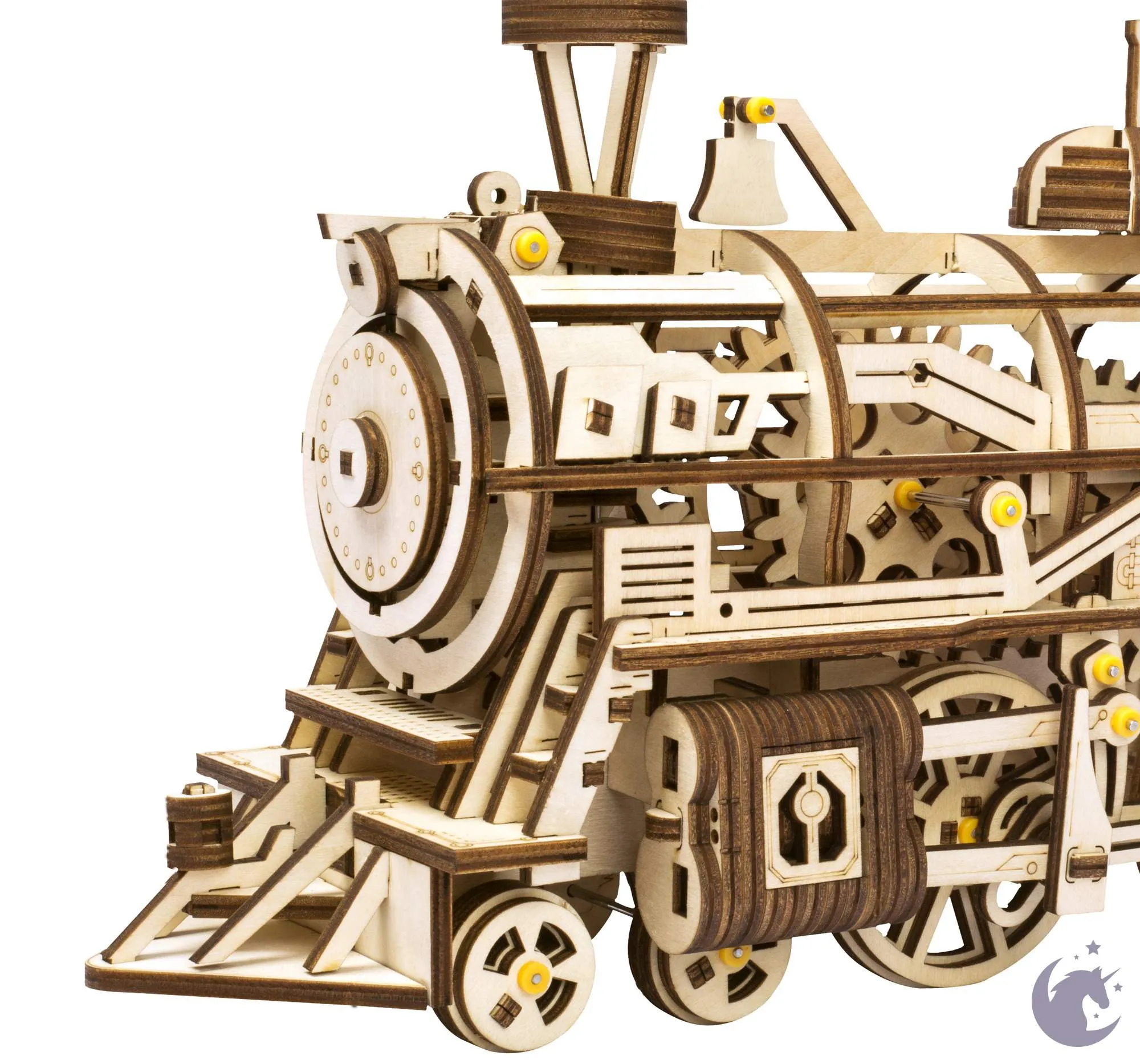 Locomotive | Robotime ROKR LK701 Mechanical Gears Puzzle Kit