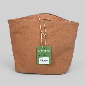 Lunch Tote Bag | Terracotta Orange | Figmint