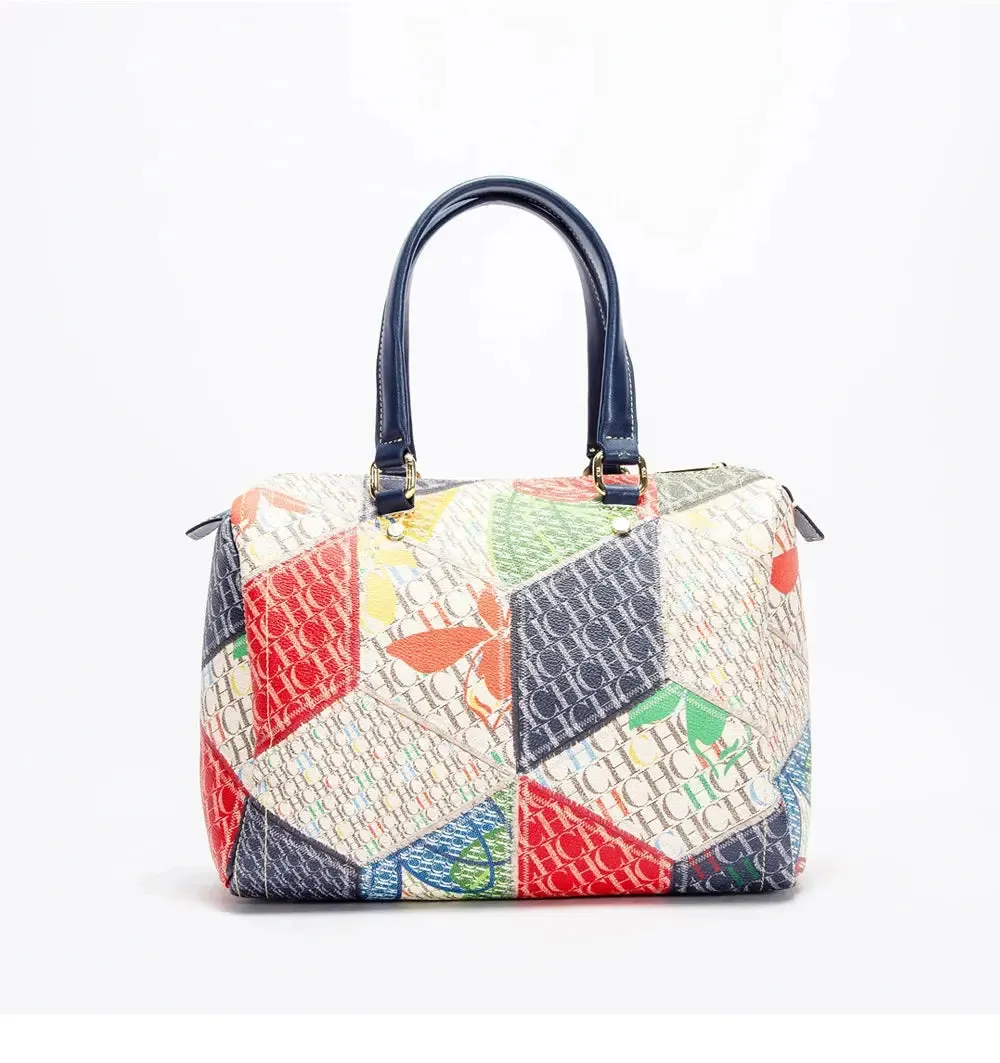 luxury design fashionable handbags Fashionable and Luxury Design Spring 2024 New Women's Handbag Jacquard Colorful Women's Commuting Crossbody Bag