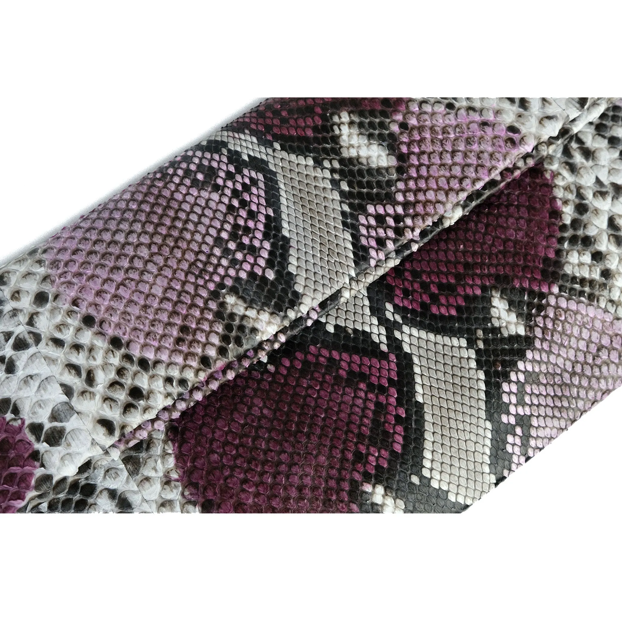 Mandalay Plum Motif Foldover Clutch