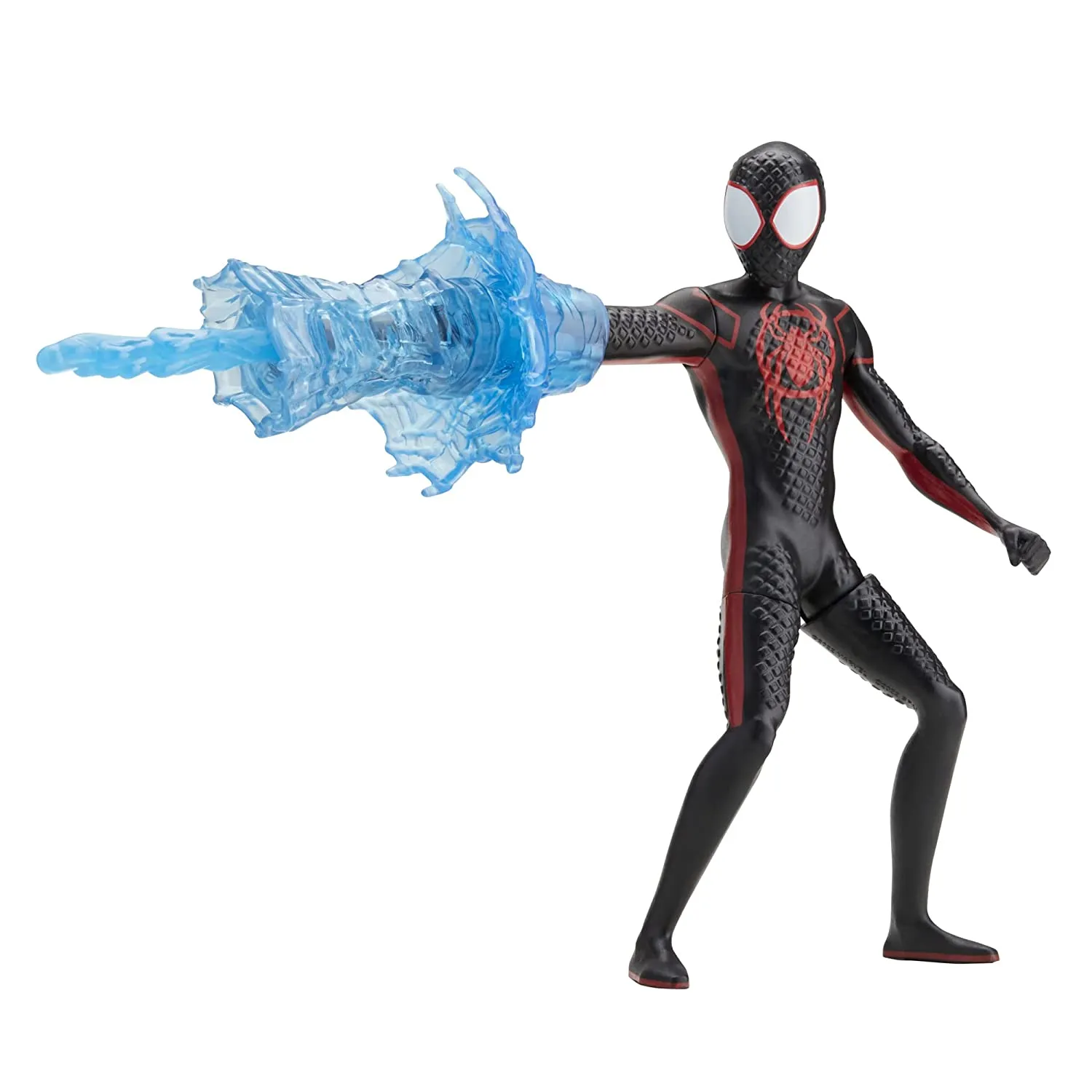 Marvel Spider-Man: Across The Spider-Verse 6-Inch-Scale Web Spinning Miles Morales Deluxe Action Figure for Kids Ages 4 and Up