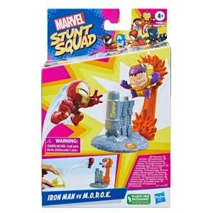 Marvel Stunt Squad Iron Man Vs M.O.D.O.K. Figure Set