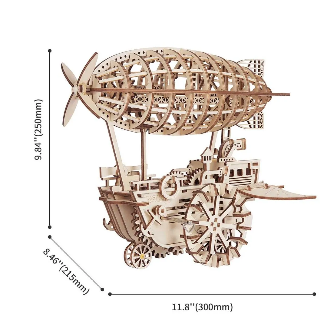 Mechanical Gears Air Vehicle