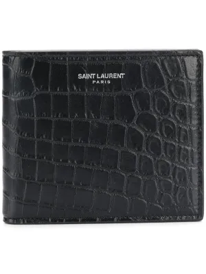 Men's Ysl Pfu(128Y)Saint Cocco Print in Nero/Nero | 396307DZEDE1000