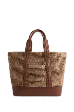 Mira Raffia Tote Bag