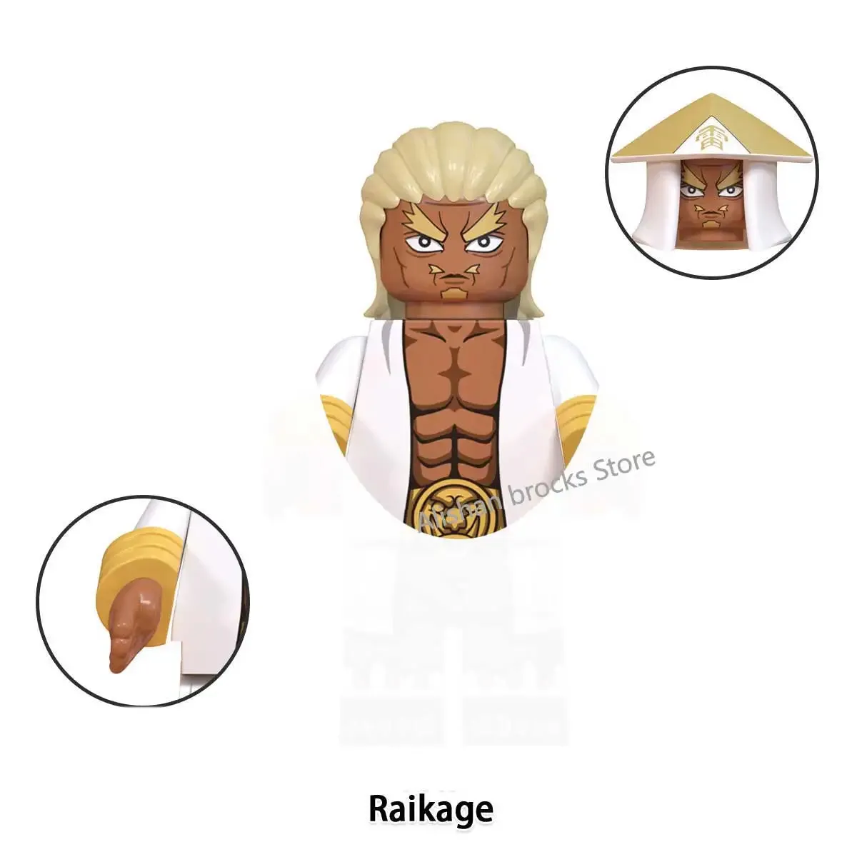 MOC NON   Shipped International Naruto blocks Building Blocks Anime cartoon Japanese Characters Action Figures Heads Kid Toys  Minifigures