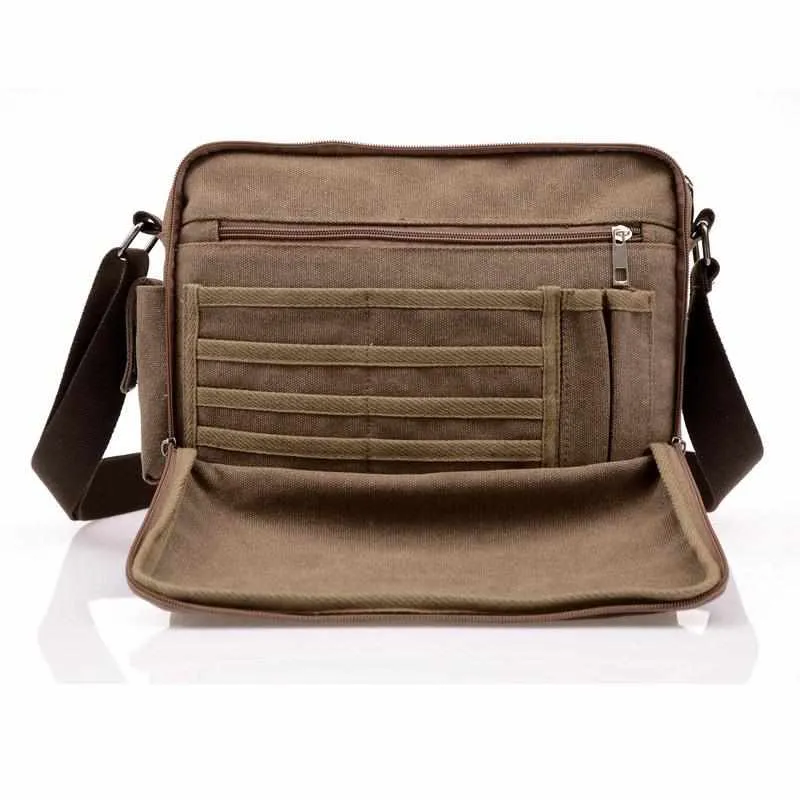 Multifunction Men Casual Travel Canvas Bag