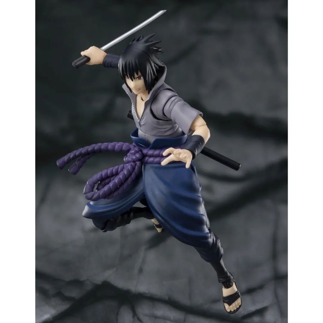 Naruto Sasuke Uchiha SH Figuarts Figure by Bandai