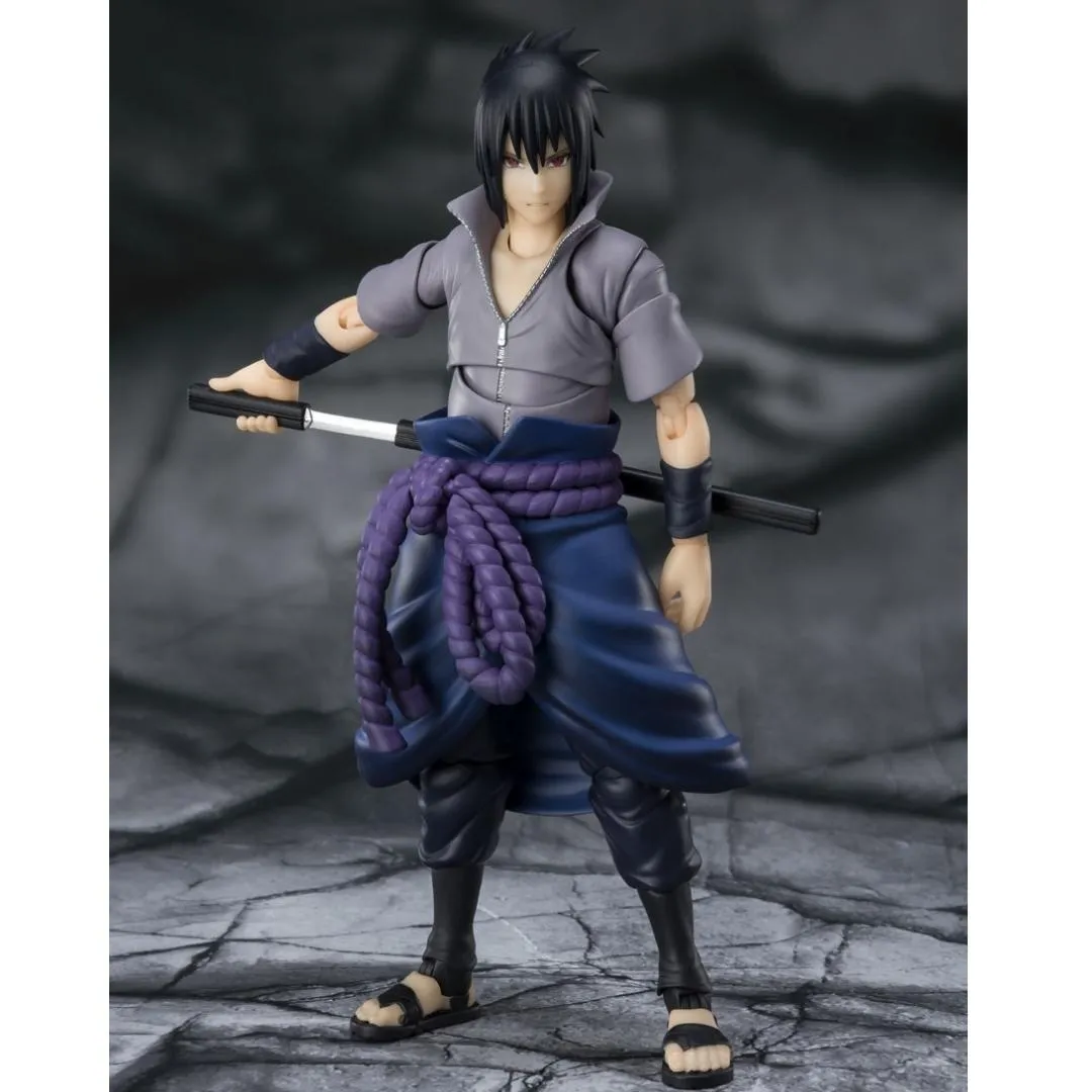 Naruto Sasuke Uchiha SH Figuarts Figure by Bandai